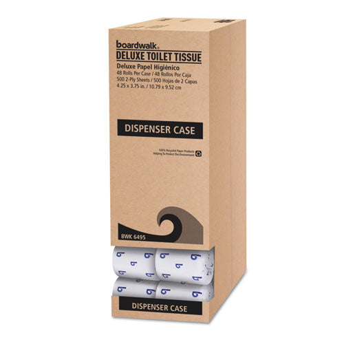 Office Packs Standard Bathroom Tissue, Septic Safe, 2-ply, White, 350 Sheets-roll, 48 Rolls-carton