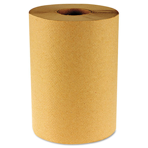 Hardwound Paper Towels, 8" X 350ft, 1-ply Natural, 12 Rolls-carton