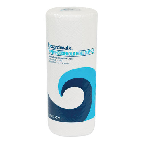Kitchen Roll Towel, 2-ply, 11 X 8, White, 70-roll, 30 Rolls-carton