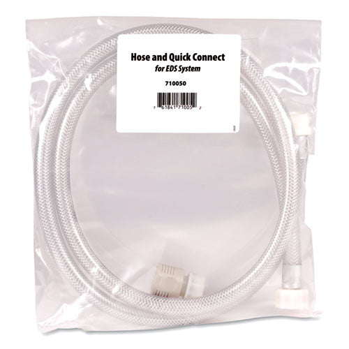 Pdc Hose Kit, 1-2" Hose Diameter, 6 Ft, Clear-green