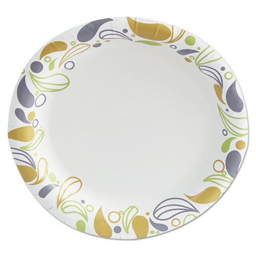 Deerfield Printed Paper Bowl, 12 Oz, Coated-soak Proof, 125 Bowls-pack, 8 Pks-ct