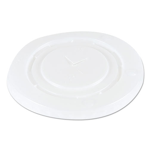 Deerfield Cold Cup Lids For 12oz-20oz Cups, Clear, Plastic, 50-pk, 20 Pk-carton