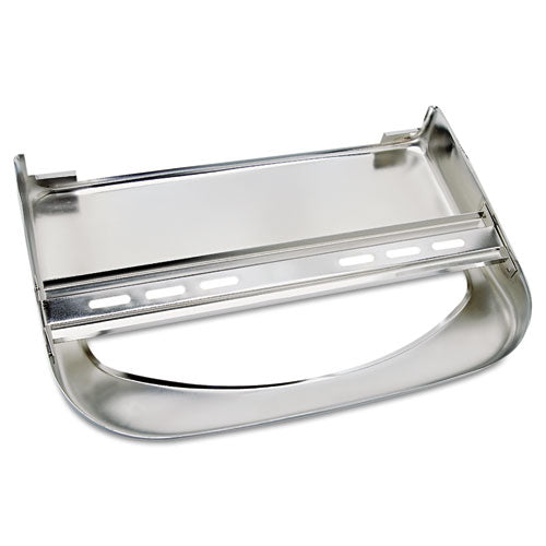 Toilet Seat Cover Dispenser, 16 X 3 X 11.5, Chrome