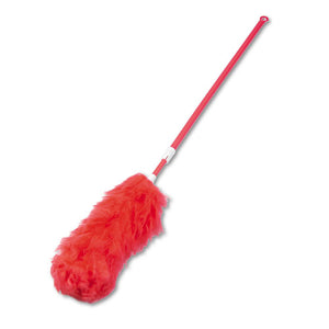 Lambswool Extendable Duster, Plastic Handle Extends 35" To 48", Assorted Colors