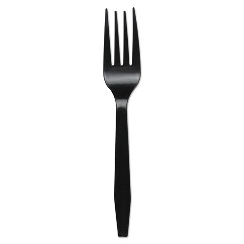 Mediumweight Polystyrene Cutlery, Teaspoon, White, 10 Boxes Of 100-carton