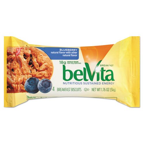 Belvita Breakfast Biscuits, Peanut Butter Sandwich, 1.76 Oz Pack, 8-box