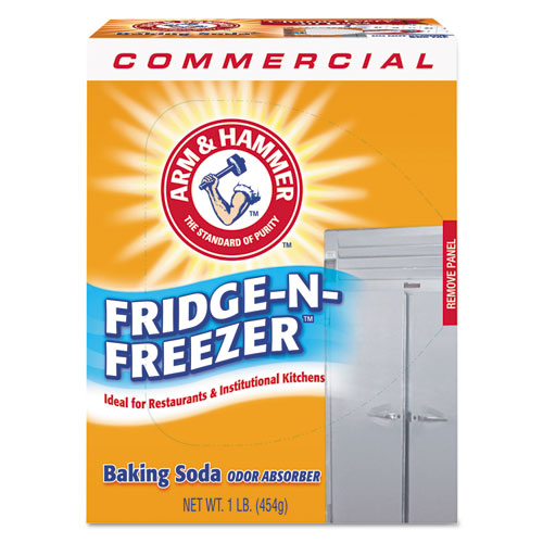 Fridge-n-freezer Pack Baking Soda, Unscented, Powder, 16 Oz, 12-carton