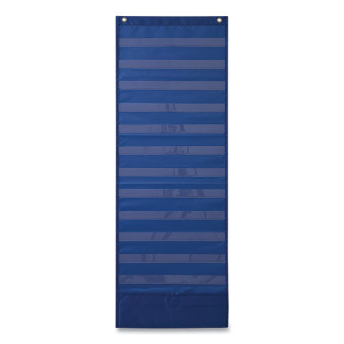 Deluxe Scheduling Pocket Chart, 13 Pockets, 13 X 36