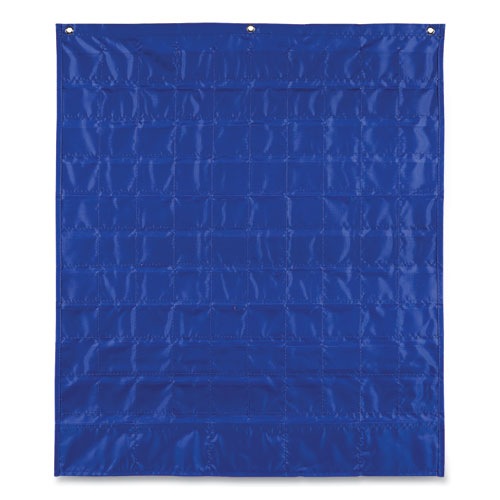 Hundreds Pocket Chart With 100 Clear Pockets, Colored Number Cards, 26 X 30