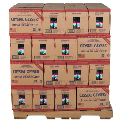 Alpine Spring Water, 1 Gal Bottle, 6-case, 48 Cases-pallet