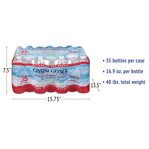 Alpine Spring Water, 16.9 Oz Bottle, 35-case, 54 Cases-pallet