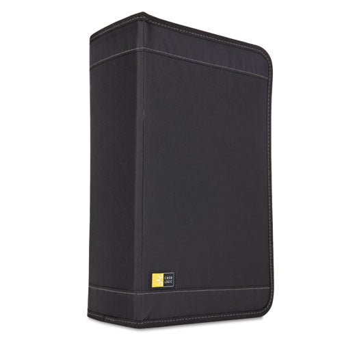 Cd-dvd Wallet, Holds 136 Discs, Black