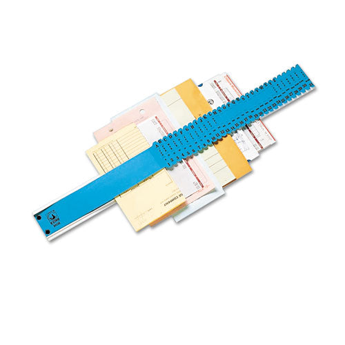 Plastic Indexed Sorter, 31 Dividers, Alpha-numeric-months-dates-days, Letter-size, Blue Frame
