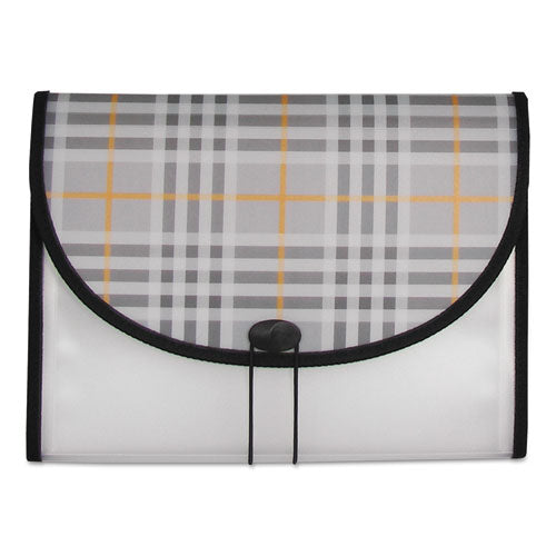 Plaid Design Expanding Files, 1.5" Expansion, 7 Sections, Letter Size, Plaid