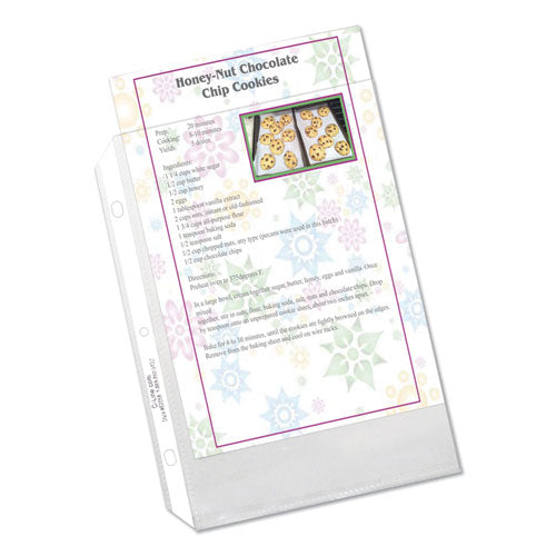 Heavyweight Polypropylene Sheet Protectors, Clear, 2", 8 1-2 X 5 1-2, 50-box