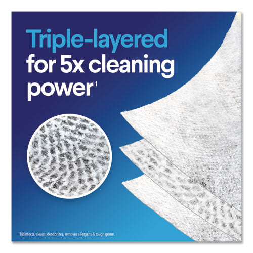 Disinfecting Wipes, 7 X 7 3-4, Crisp Lemon, 75-canister
