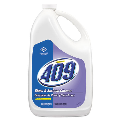 Glass & Surface Cleaner, Refill, 128 Oz
