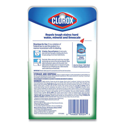 Automatic Toilet Bowl Cleaner, 3.5 Oz Tablet, 2-pack, 6 Packs-carton