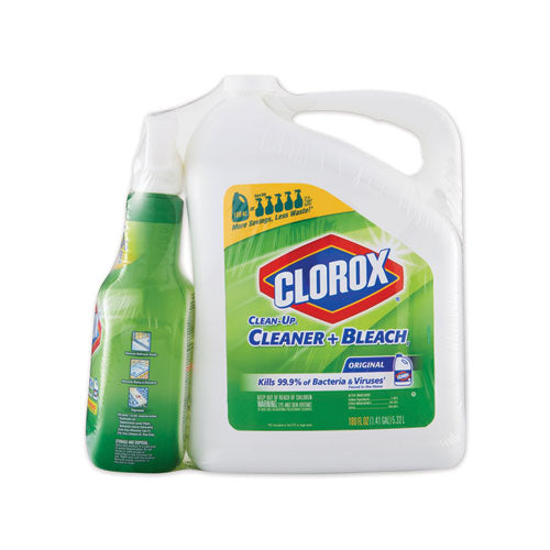 Clean-up Cleaner + Bleach, 32 Oz Spray Bottle, Fresh Scent, 9-carton