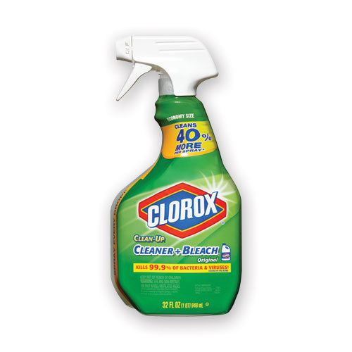 Clean-up Cleaner + Bleach, 32 Oz Bottle, 9-carton