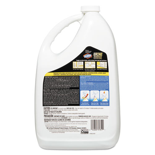 Urine Remover For Stains And Odors, 128 Oz Refill Bottle, 4-carton