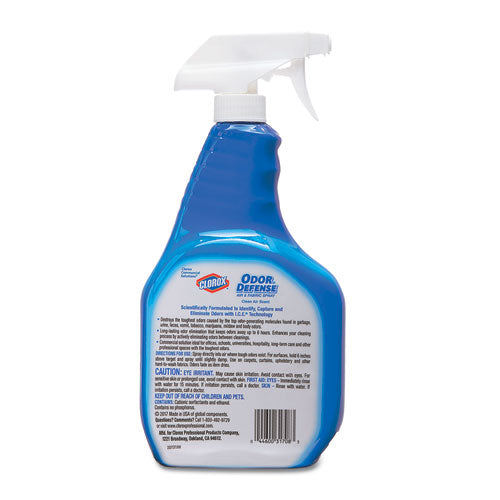 Commercial Solutions Odor Defense Air-fabric Spray, Clean Air Scent, 32 Oz Bottle