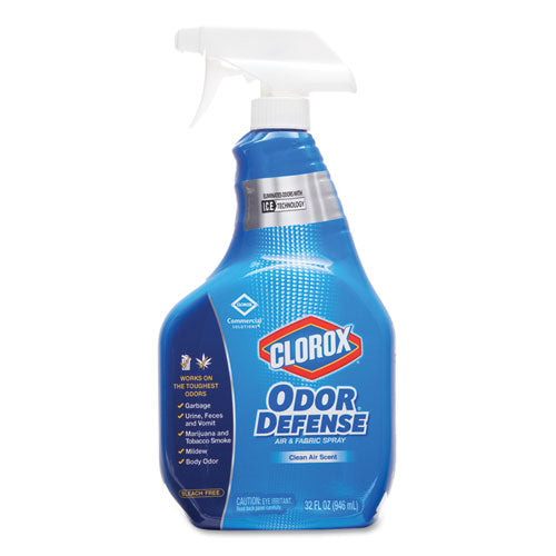 Commercial Solutions Odor Defense Air-fabric Spray, Clean Air, 32 Oz Bottle, 9-carton