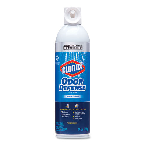 Commercial Solutions Odor Defense, Clean Air Scent, 14 Oz Aerosol
