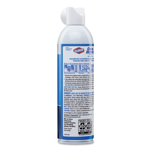 Commercial Solutions Odor Defense, Clean Air, 14 Oz Aerosol, 12-carton