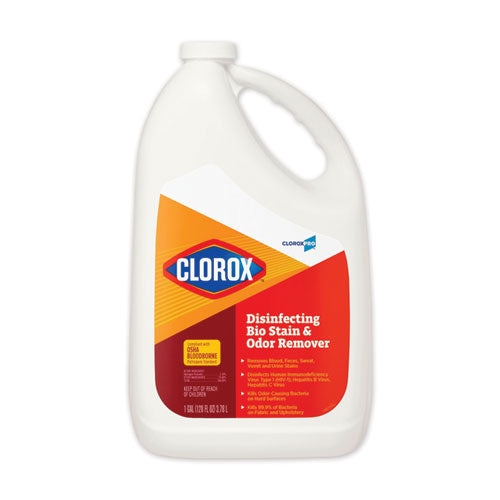 Disinfecting Bio Stain And Odor Remover, Fragranced, 32 Oz Spray Bottle