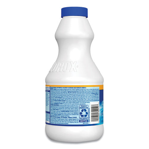 Regular Bleach With Cloromax Technology, 24 Oz Bottle, 12-carton