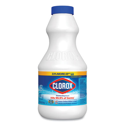 Regular Bleach With Cloromax Technology, 24 Oz Bottle, 12-carton