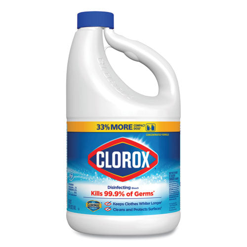 Regular Bleach With Cloromax Technology, 81 Oz Bottle, 6-carton