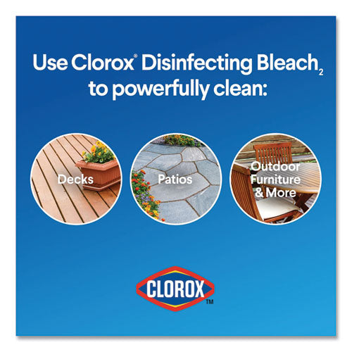 Regular Bleach With Cloromax Technology, 81 Oz Bottle, 6-carton