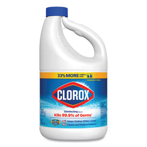 Regular Bleach With Cloromax Technology, 81 Oz Bottle, 6-carton