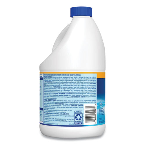 Regular Bleach With Cloromax Technology, 81 Oz Bottle, 6-carton