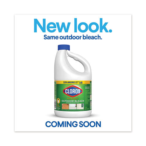 Outdoor Bleach, 81 Oz Bottle, 6-carton