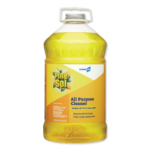All Purpose Cleaner, Lemon Fresh, 144 Oz Bottle, 3-carton