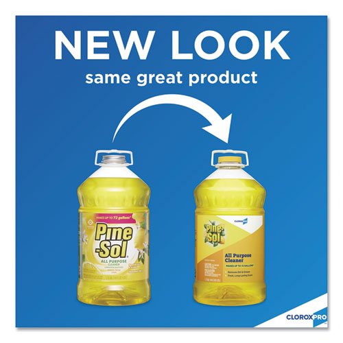 All Purpose Cleaner, Lemon Fresh, 144 Oz Bottle, 3-carton