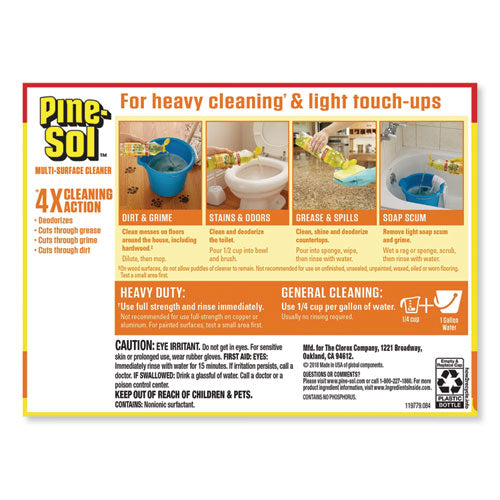 Multi-surface Cleaner, Lemon Fresh, 28 Oz Bottle