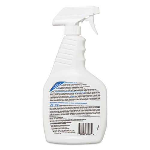 Bleach Germicidal Cleaner, 22  Oz Spray Bottle