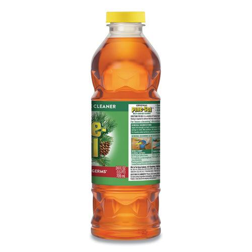Multi-surface Cleaner, Pine Disinfectant, 24oz Bottle, 12 Bottles-carton