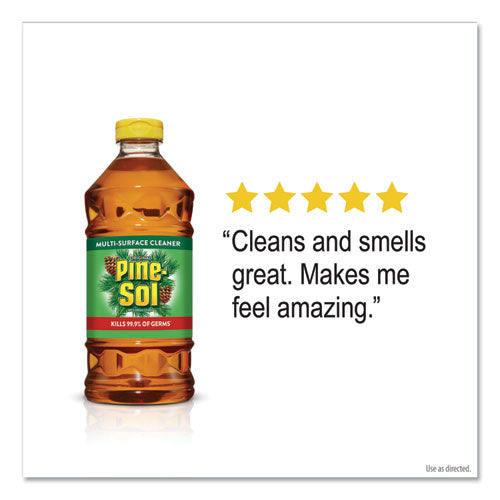 Multi-surface Cleaner, Pine Disinfectant, 24oz Bottle, 12 Bottles-carton