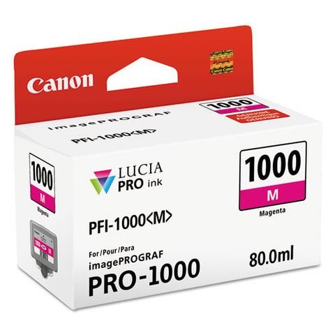 0548c002 (pfi-1000) Lucia Pro Ink, 80 Ml, Magenta