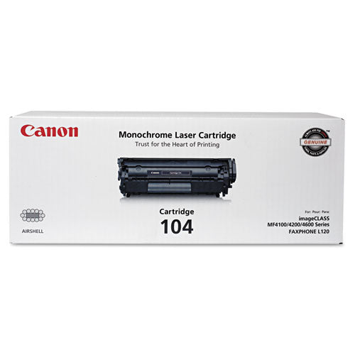 104 (104) Toner, 2,000 Page-yield, Black