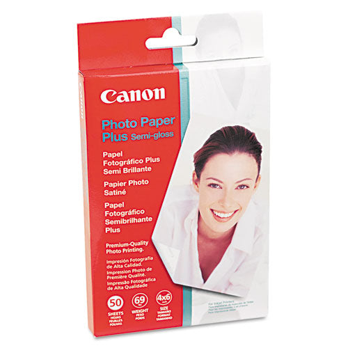 Photo Paper Plus Semi-gloss, 8 X 10, Semi-gloss White, 50-pack