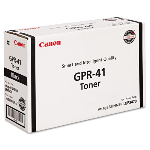 3480b005aa (gpr-41) Toner, 6400 Page-yield, Black