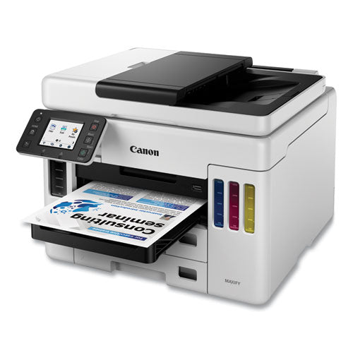 Maxify Gx7020 Wireless Megatank All-in-one Inkjet Printer, Copy-fax-print-scan
