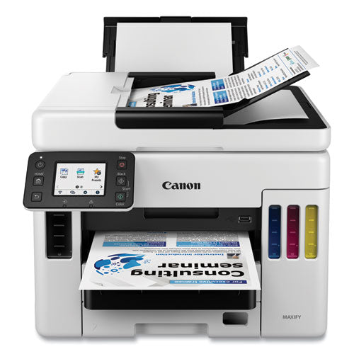 Maxify Gx7020 Wireless Megatank All-in-one Inkjet Printer, Copy-fax-print-scan