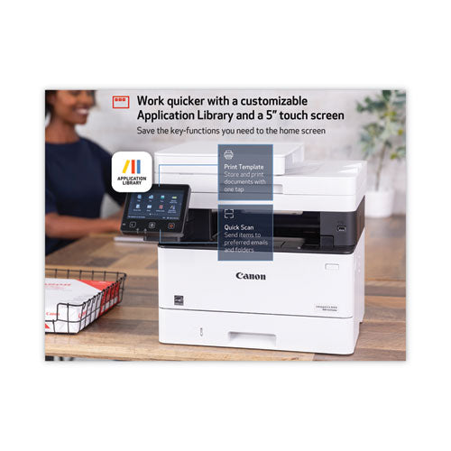 Imageclass Mf455dw Black And White Multifunction Laser Printer, Copy-fax-print-scan